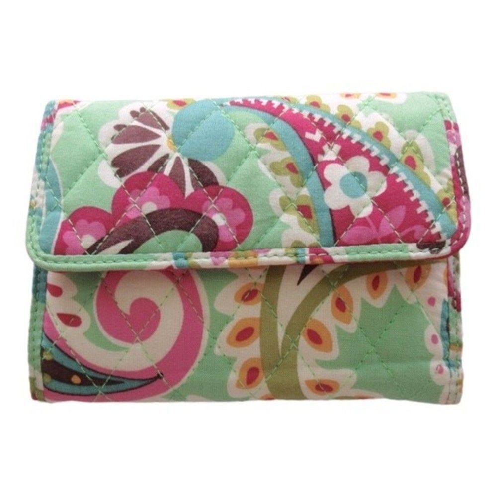 Vera Bradley Tutti Frutti Trifold Euro Wallet - Picture 3 of 9